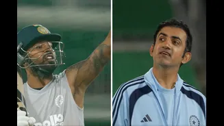 Watch | Gautam Gambhir Asks Hardik Pandya: 'Kaha Aim Kar Rahe Ho?', Star All-Round Replies With...