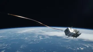 Space Debris Cleanup: Testing Magnetic Tethers To Retrieve Dead Satellites From Orbit