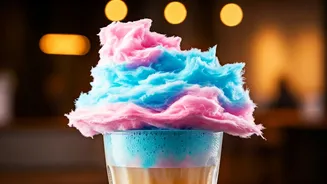 Cotton-Candy Foam Drinks Are Taking Over Cafes
