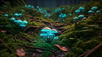 Nature Guides Report Surge For Bioluminescent Fungi Night Trails