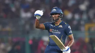 Sai Sudharsan slams his 5th fifty-plus score of IPL 2026