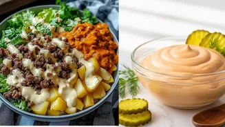 Salada Big Mac: a receita fit viral do TikTok com o molho especial caseiro