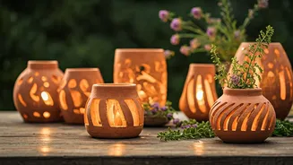 Buy Sustainable Terracotta Lamps To Brighten Mid-Year Festive Celebrations