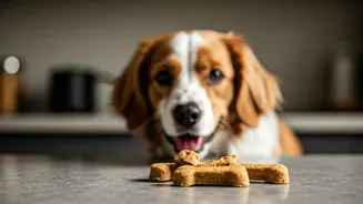 Watch Pups Enjoy Homemade Grain Free Peanut Butter Treats