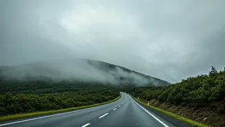 Cloudy Highways Make These Drives Unforgettable