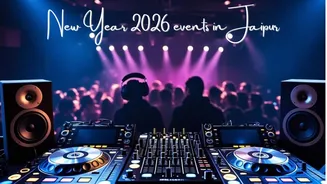 Bigg Boss fame Gori Nagori, live DJs and luxury heritage-style events define Jaipur’s New Year 2026 night