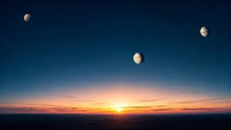 Three Radiant Planets Put On Visual Display Post Dusk