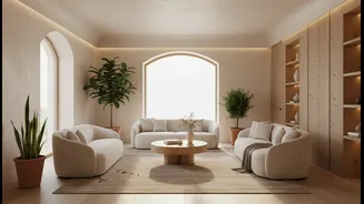 Warm Wood And Soft Shapes Are Returning Without The Old Clutter