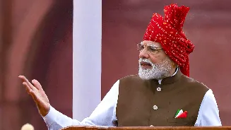 PM Modi’s Independence Day speech lasts 75 minutes, down from last year’s record 103 minutes