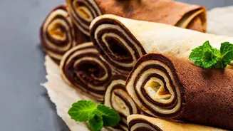 Finger millet batter provides gluten free bases for delicious savoury ragi crepes