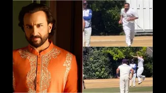 Saif Ali Khan Shows Off His Bowling Skills In London, Fans Are Impressed: ‘Cricket Is In His Blood’ | Video