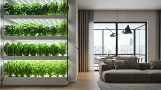 Hydroponic Vertical Farms Take Over Luxury Real Estate Visual Layouts
