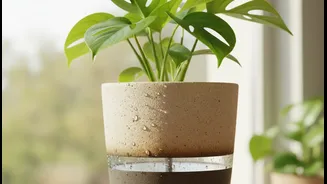 Indoor Plants Stay Hydrated Longer With Simple Capillary Planter Designs