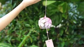 How to style wind chimes at home
