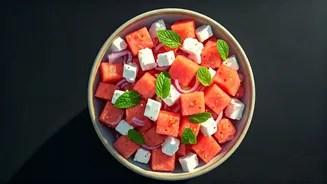 Elevate Your Summer: Refreshing Watermelon Salad with Feta & Mint