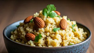 Ditch Boring Breakfast For Roasted Almond Oats Upma