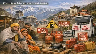 Char Dham Yatra 2026: Middle-East war sparks LPG & petrol concerns among pilgrims; traders fear losses, govt plans alternatives