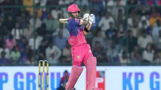 Riyan Parag and Dhruv Jurel score crucial half-centuries but RR suffer late collapse against DC