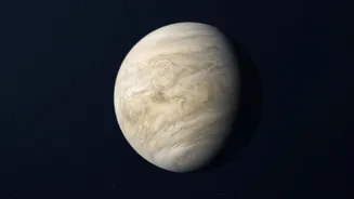 Simulations Suggest Venus's Slow Rotation Could Have Pulled A Former Moon Back Into The Planet, But The Evidence Does Not Support Exaggeration