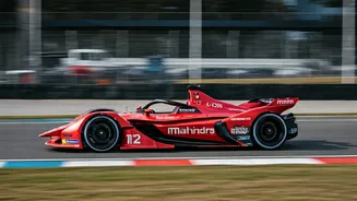 Mahindra's Electrifying Racer: A Davos Debut