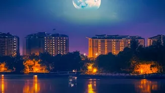 Indian Cities And The Harvest Moon: What Skywatchers Should Know