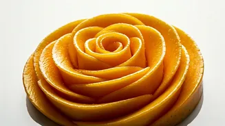 Never Skip Making Gorgeous Mango Roses For Summer Treats