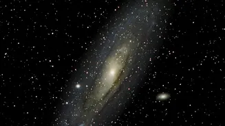 Understanding Sky Neighbours Versus True Distance In NASA's Three-Galaxy-Pairs Image