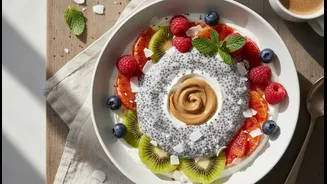 Soaked Chia Can Add Texture and Fibre to Breakfast Bowls