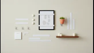 Five ways to customize rental flat walls using damage-free mounting tech combinations