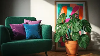Houseplants And Colours Are Back In Home Styling