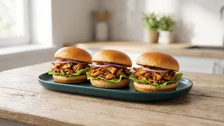 Air-Fried Green Jackfruit Sliders: High-Fiber Plant-Based Meat Substitutes For Home Cooks