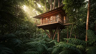 Newlyweds Skip Luxury Hotels For Sustainable Treehouses In Wayanad