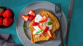 Day-Old Bread Is Ideal for Sourdough French Toast and Panzanella