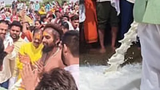 'Dharam Ka Mazak': 11,000 Litres Of Milk Poured Into Narmada River As Holy Offering; Sparks Debate Over Blind Faith