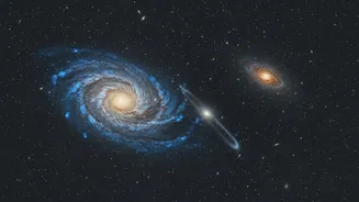 Understanding Cosmic Perspective Across Deep Space In NASA's Three-Galaxy-Pairs Image