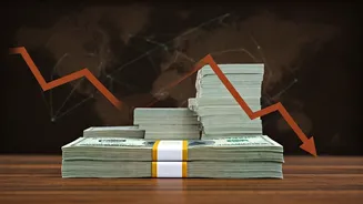 Dollar Falls Amid Trade Fears, Rate Cut Hints