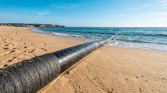 India's International Internet Depends Heavily On Submarine Cables, At Least 13 Of India's 18 Intercontinental Cables Land Near Mumbai's Versova An...