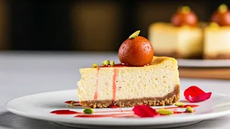 Gulab Jamun Cheesecake Is Social Media Gold