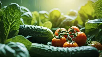 Why Rainy-Season Veggies Taste So Much Better