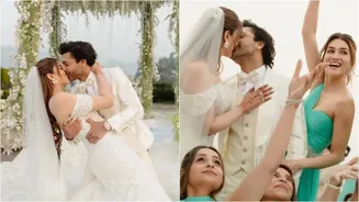 Nupur Sanon and Stebin Ben's Wedding: Kriti Sanon Expresses Her Joy, Shares Reaction to Initial Photos