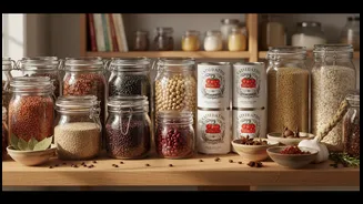 A Good Pantry Backup Includes Pulses, Tomatoes, Grains And Flavour Builders