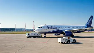 Kolkata Airport Mishap: Catering Truck Collides with Parked IndiGo Plane