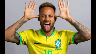 Neymar reage à convocação para a Copa do Mundo após período de incerteza