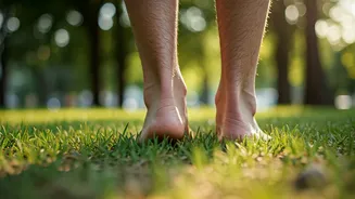 Correct Your Posture Using Five-Minute Barefoot Park Runs Daily