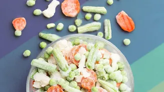 Frozen Vegetables Save Time but Need Careful Storage and Cooking
