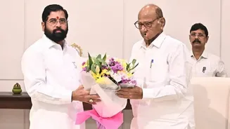 Sharad Pawar's Meeting With NCP (SP) MLAs At Eknath Shinde's Office Triggers Political Buzz, Party Dismisses Rumours