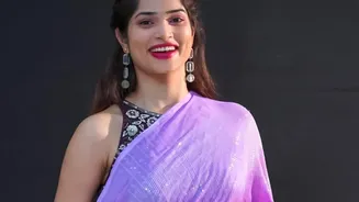 Young fashion enthusiasts style upcycled ancestral silk sarees into modern co ord sets