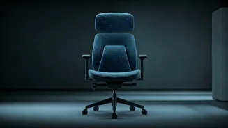 Revolutionary AI Chair: Adaptive Lumbar Support for Ultimate Workspace Comfort