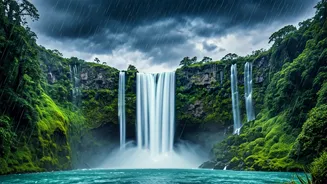 Waterfall Trips Are The Rainy-Season Main Character
