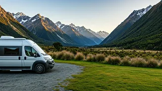 Pristine New Zealand Landscapes Are Best Explored Via Shared Campervans